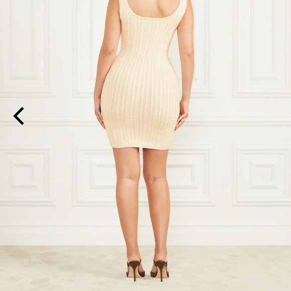 Marciano Ivory Sweater Dress - Size S - Picture 5 of 7